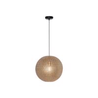 Závesná lampa Oronero/Oro, Ø 40 cm, zlatá farba, kov