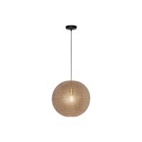 Závesná lampa Oronero/Oro, Ø 50 cm, zlatá farba, kov