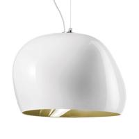 Závesná lampa Surface Ø 40 cm E27 biela/zelená