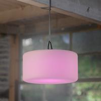 Závesné LED Holly napájané batériou IP44 Ø 30 cm