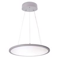 Závesné LED svietidlo 3420 okrúhle 4 000 K hliník