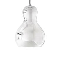 Závesné svietidlo FRITZ HANSEN Calabash P2, strieborná